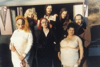 Růžoví plameňáci